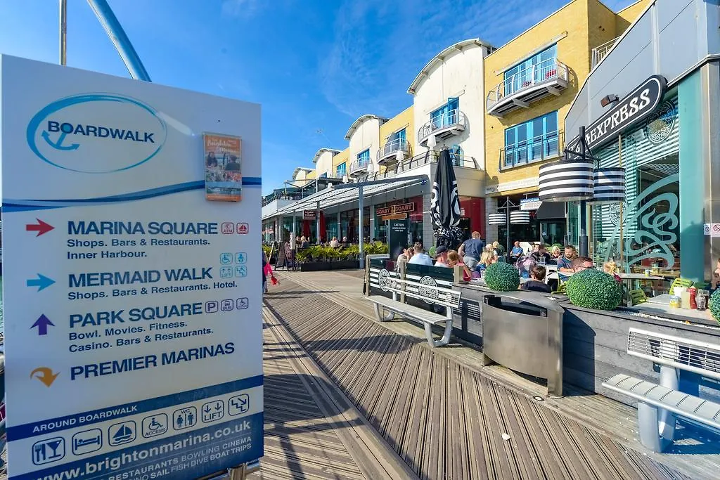 Seaview 2 Bedroom Apartment Brighton Marina