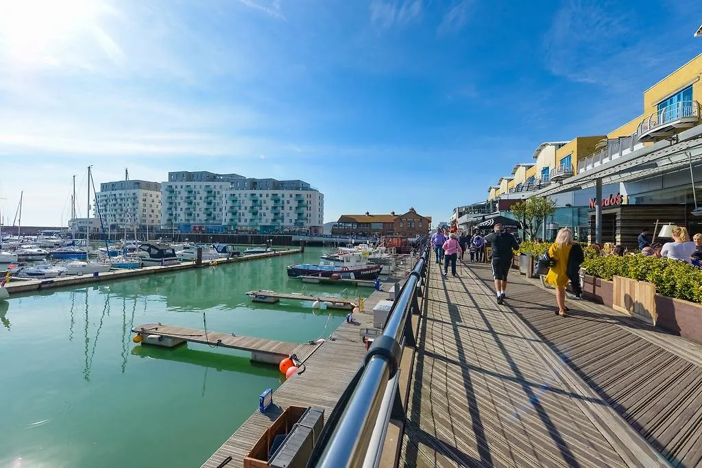 Seaview 2 Bedroom Apartment Brighton Marina Storbritannien